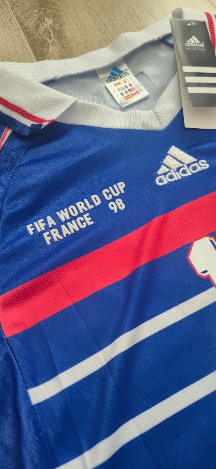 Zidane 10 1998 France - photo numéro 4