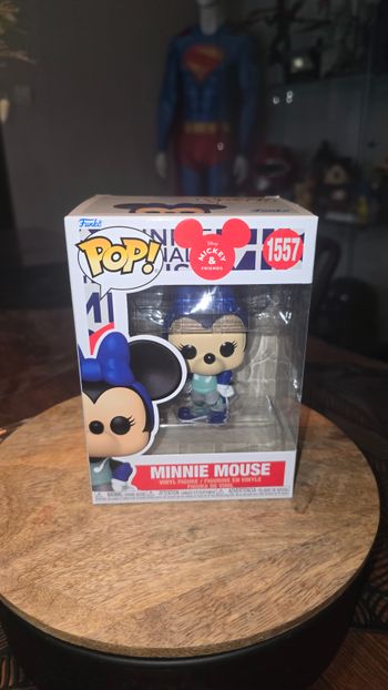 Funko pop minnie bleu