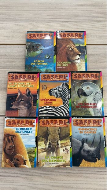 Lot livres « Safari Nature »