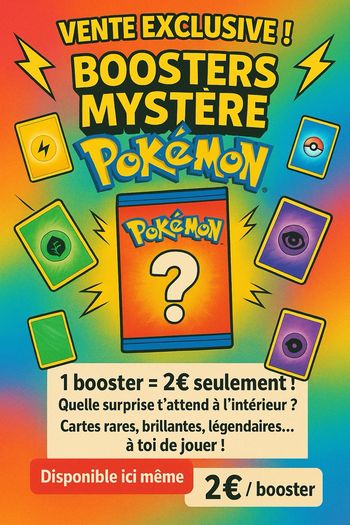 Booster mystère Pokémon