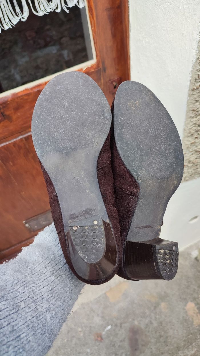 Bottines marron La Redoute 38 - photo numéro 7