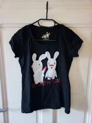 Tee-shirt lapins crétins