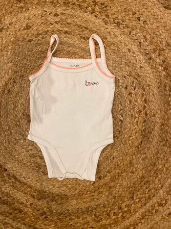 Body fille 6 mois Kiabi