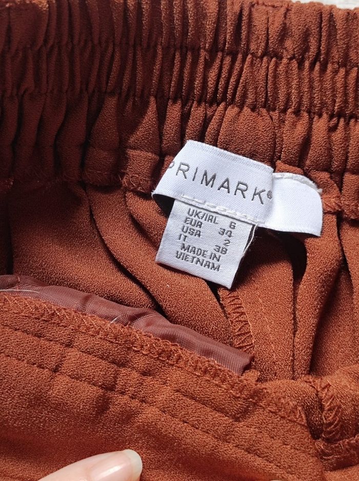 Pantalon décontractée marron taille XS - photo numéro 3