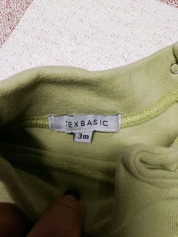 Col roulé 3 mois vert Tex - photo numéro 2