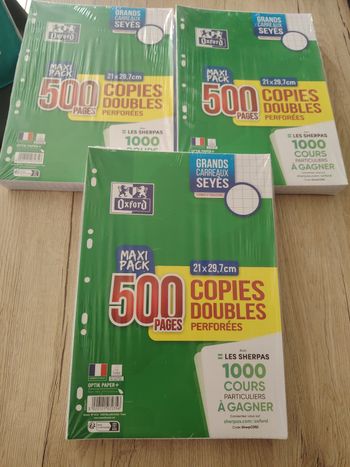 Copies doubles oxford