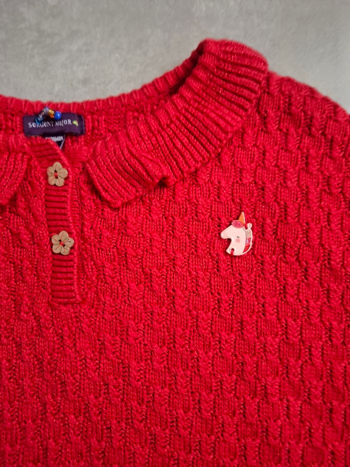 Poncho sergent major 18/24 mois - photo numéro 2