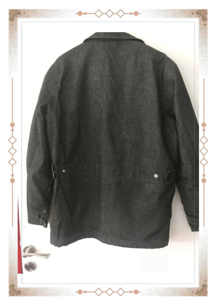 Manteau noir aspect jean taille M Lee Cooper - photo numéro 5
