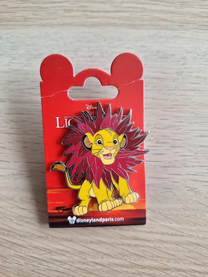 Pin's Disney Le Roi Lion Simba - Crinière - Neuf
