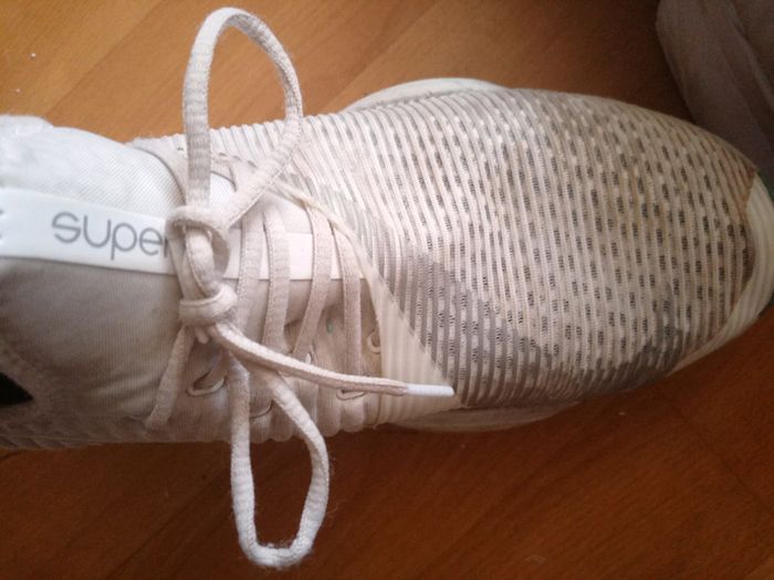 Nike blanche et bleue - photo numéro 2