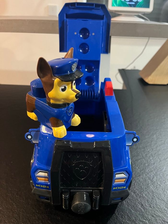 🚓 Véhicule Pat’ Patrouille avec figurine Chase – Bon état - photo numéro 2