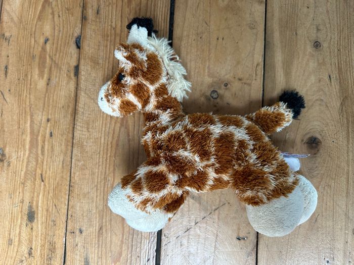 Doudou girafe 20 cm Aurora - photo numéro 4