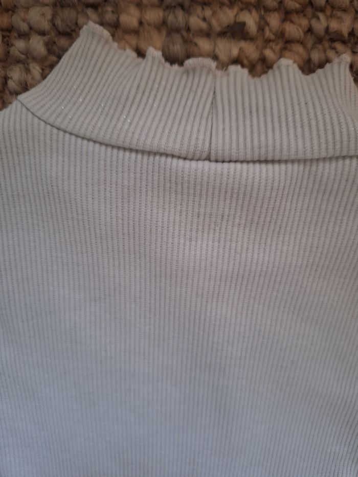 Sous-pull écru pailleté - photo numéro 4