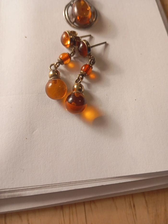 Ensemble argent ambre - photo numéro 3