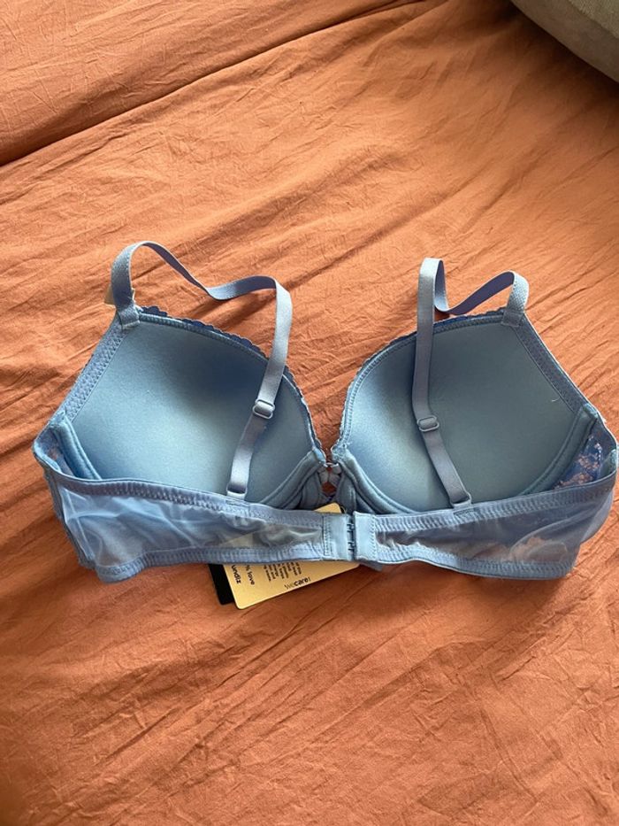 Soutien-gorge push-up bleu - Undiz Taille 95B – Neuf avec étiquette - photo numéro 4