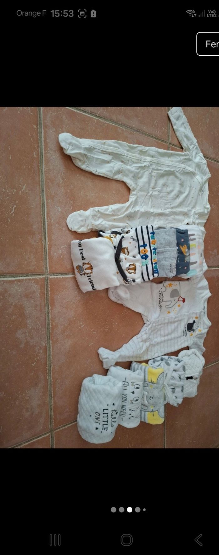 Lot de vêtements pour bébé garçon - 6 mois - photo numéro 3