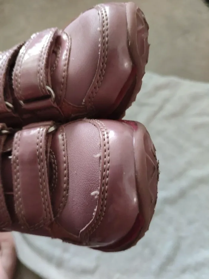 Chaussures Geox fille 23 lumières rose - photo numéro 11