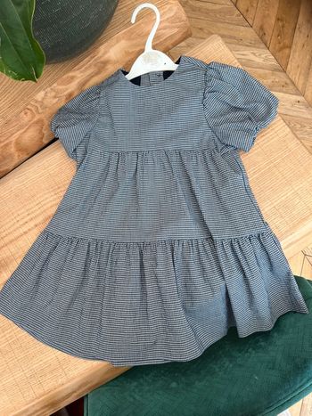 Robe Zara 2-3 ans 2 3 à carreaux pieds de poule Vichy