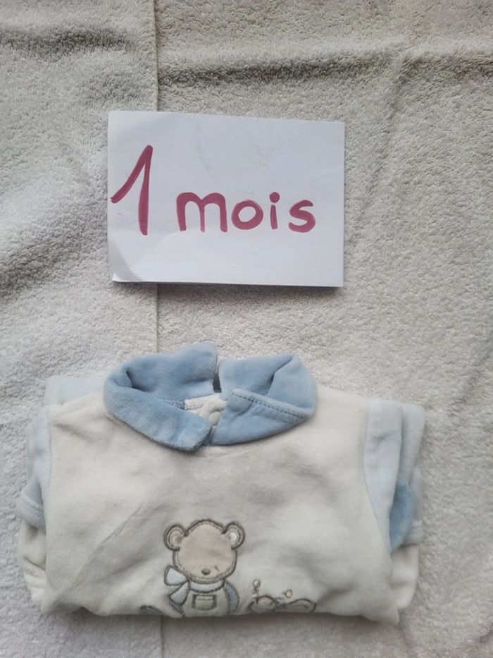 Lot 4 pyjamas 1mois - photo numéro 8
