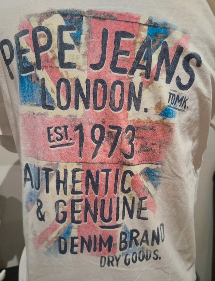 Tee shirt pépé jeans taille xs - photo numéro 2