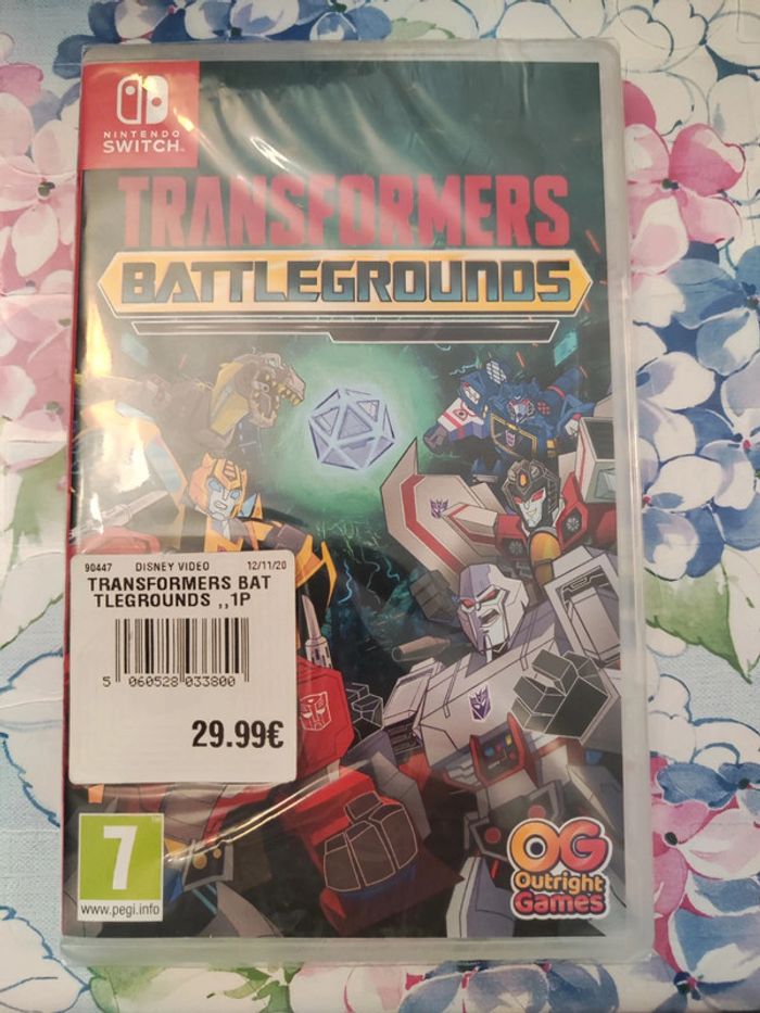 Transformers Battlegrounds Nintendo Switch