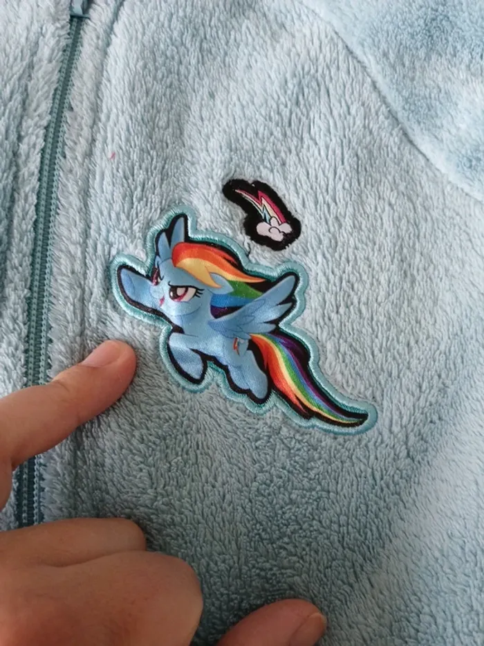 Combinaison polaire my little pony - photo numéro 2