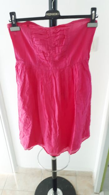 Robe bustier fuchsia Taille M