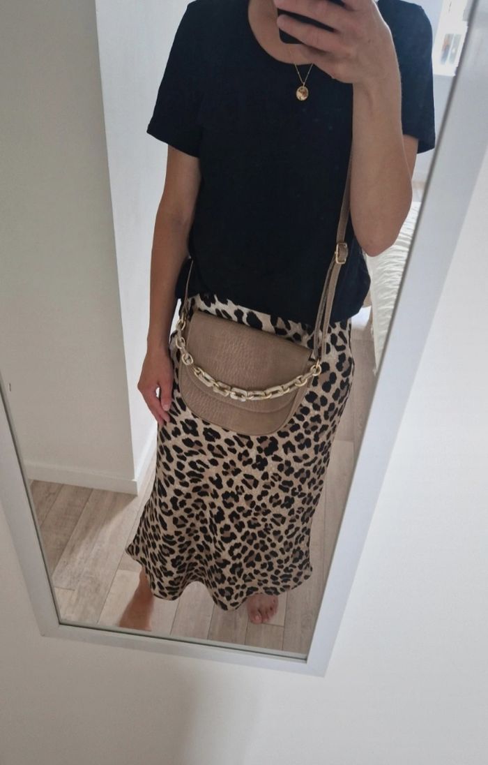 Sac bandoulière beige - photo numéro 2