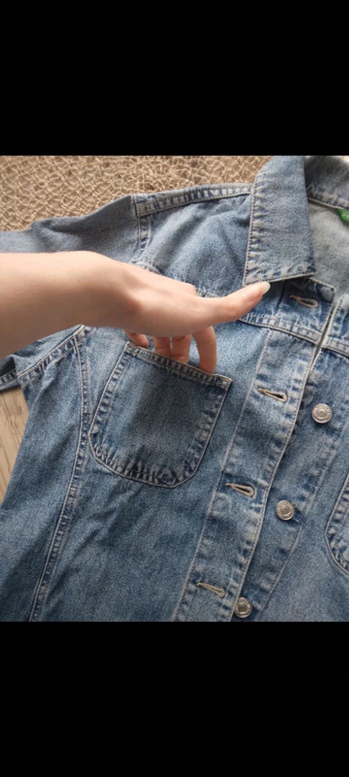 🌸Veste en Jean united color of benetton 🌸 - photo numéro 8