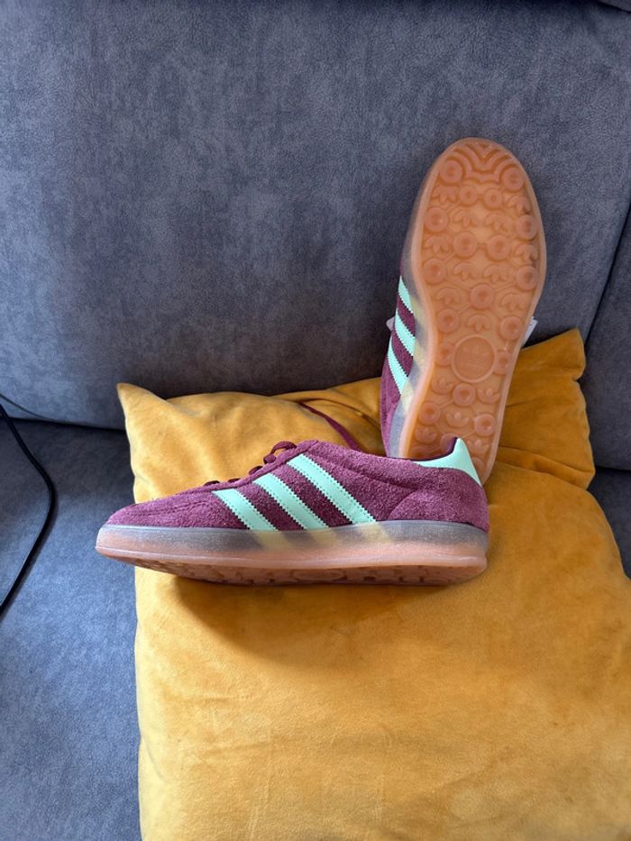 Baskets Adidas Gazelle Bordeaux - photo numéro 5