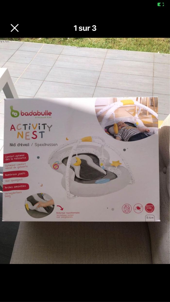 Tapis d’éveil badabulle