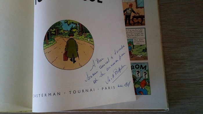 Tintin l affaire Tournesol EO B20 de 1956 - photo numéro 9