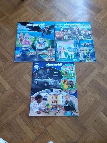 lot 3 magasines playmobil
