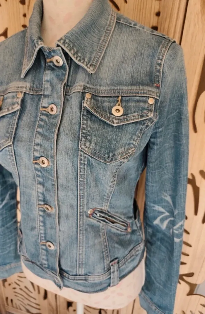 Veste en jean Taille 42 Bonobo - photo numéro 9