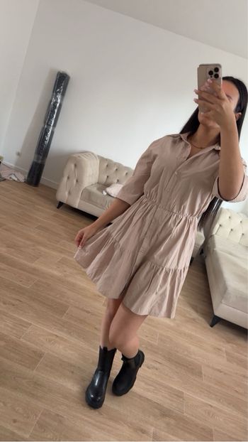 Robe beige