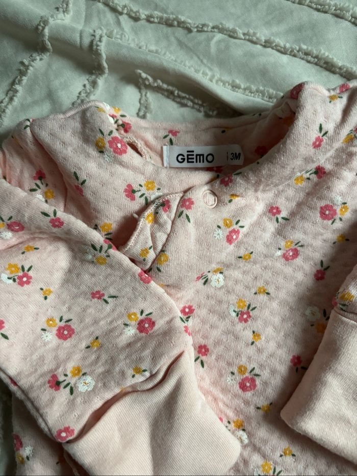 Pyjama fleuri fille