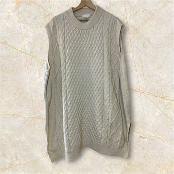 Robe pull sans manches