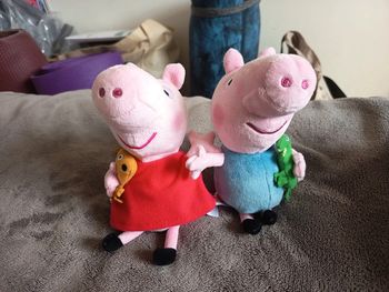 Peluches Peppa Pig et George Pig Ty