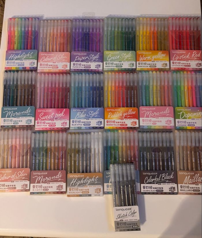 168 stylos gel Languo