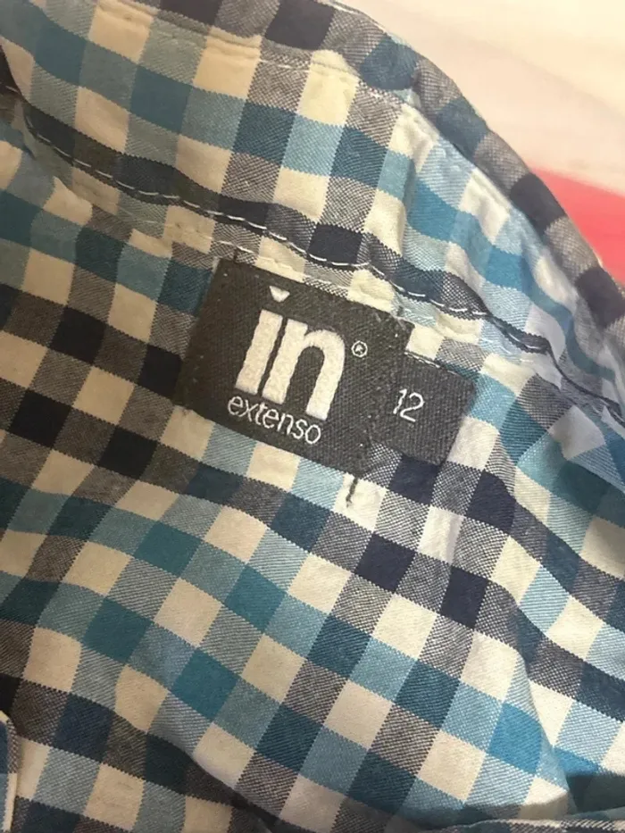 Pull avec col chemise taille 12ans marque in extenso - photo numéro 3