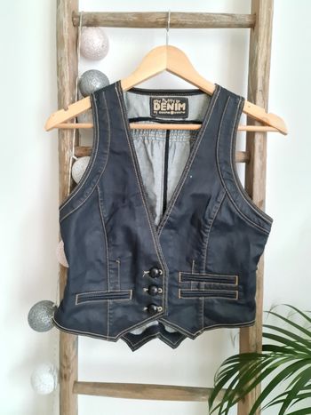 Gilet par-dessus tailleur femme cache cache taille 40 L