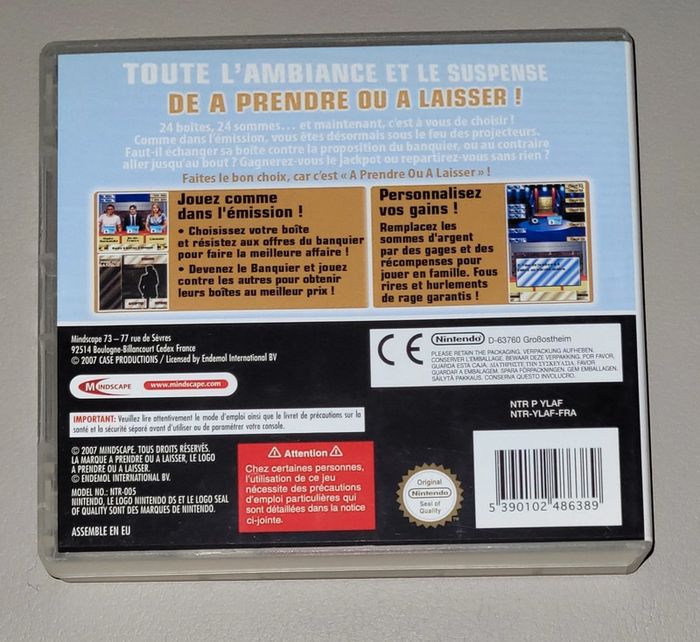 Jeu nintendo ds prendre ou a laisser - photo numéro 2
