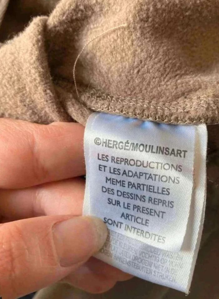 Veste tintin & Milou 10 ans - photo numéro 12