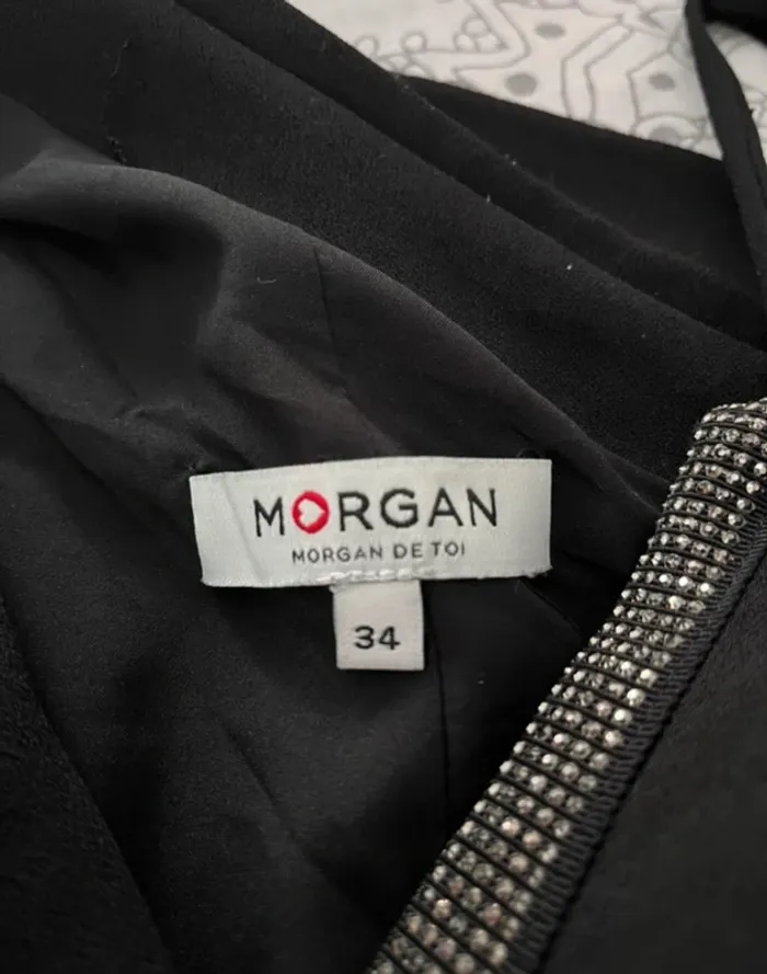Robe de soirée Morgan Noire 222-Renana T34 - photo numéro 4