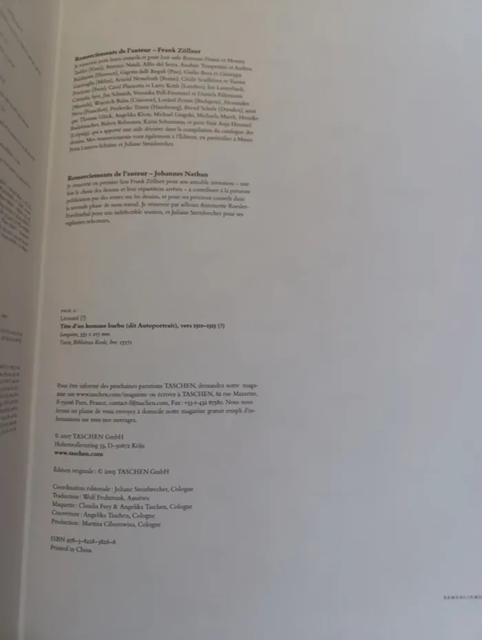 Livre de collection Léonard de Vinci "Tout l'œuvre peint et graphique" Taschen - photo numéro 6