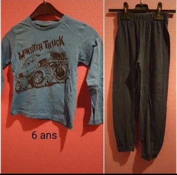 Pyjama garçon  2pcs 6 ans TBE