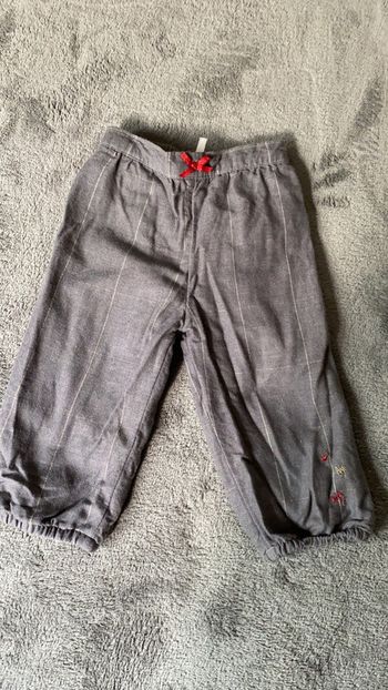 Joli pantalon gris et doré Orchestra