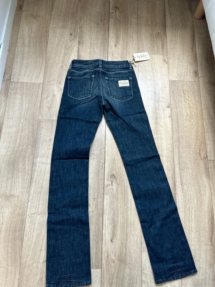 Jean School Rag bleu nuit Paul straight W27 - photo numéro 4