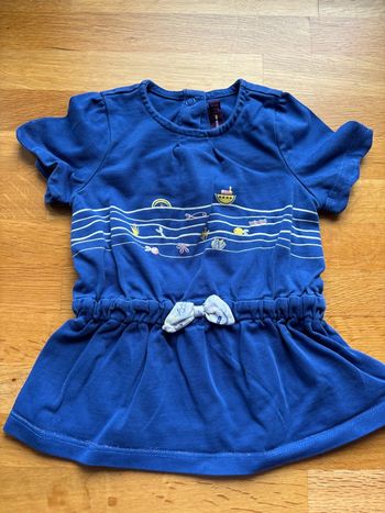 Jolie robe sergent major 6 mois