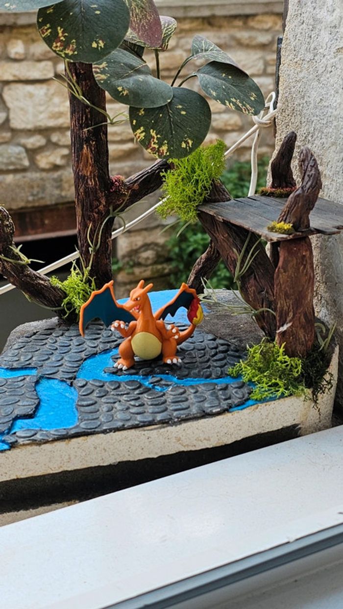 Super figurine Pokemon Nintendo tomy Dracaufeu - photo numéro 2